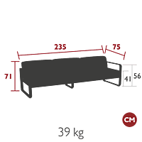 Bellevie 3 Seater Sofa