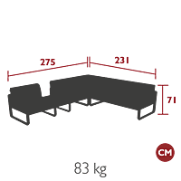 Bellevie Lounge Set 3A