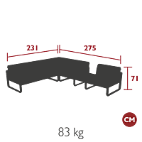 Bellevie Lounge Set 3B