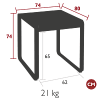 Bellevie Table 74x80cm