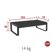Bellevie Low Table 103x75cm