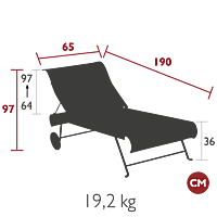 Dune Sunlounger Dune Sunlounger