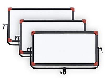 PL-E90D 3KIT | Set of 3 x 3rd Generation Natural-Born-Soft TLCI-99 90W LED Panel Light, ultra slim, SWIT patent, V-Mount, DMX PL-E90D 3KIT | Set of 3 x 3rd Generation Natural-Born-Soft TLCI-99 90W LED Panel Light, ultra slim, SWIT patent, V-Mount, DMX