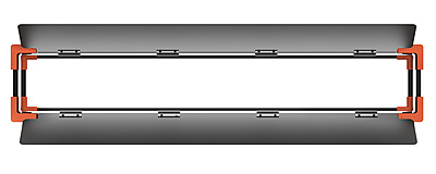 PL-S150L | 8:1 150W super-bright Soft Panel LED Light, 5500Lux, V-Mount, DMX, also ideal for 4K shooting,  SWIT Free Design for Lighting Studios