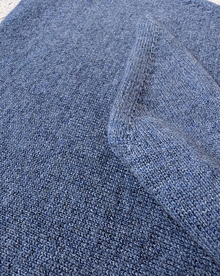 Triangle Cachemire - bleu jeans