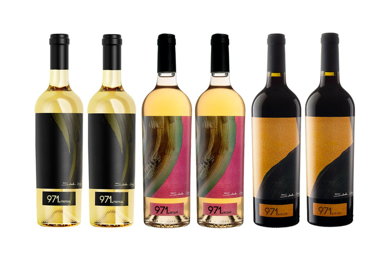 Pack 6 botellas Bodegas Vins 971. Pack 6 botellas Bodegas Vins 971.