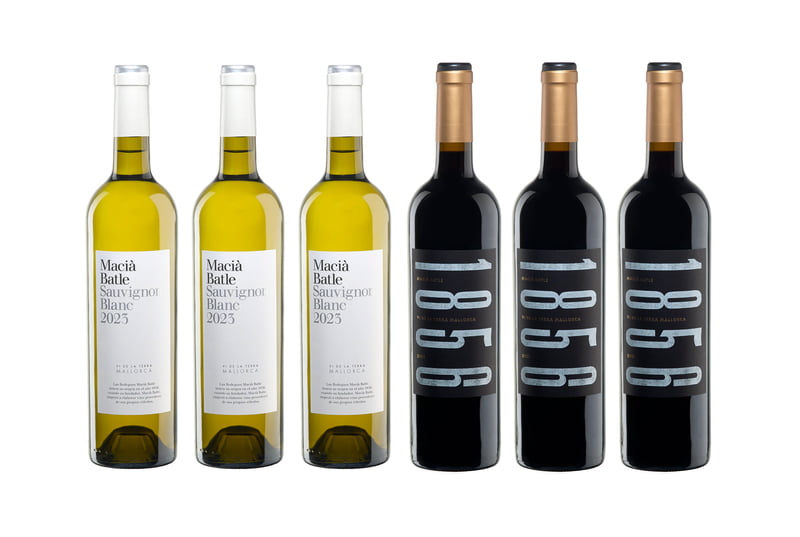 Pack de 3+3 botellas de vino tinto Macià Batle añadas 2019 y 2021 Pack de 3+3 botellas de vino tinto Macià Batle añadas 2019 y 2021