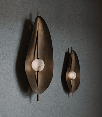 Small Oyster Wall Sconce