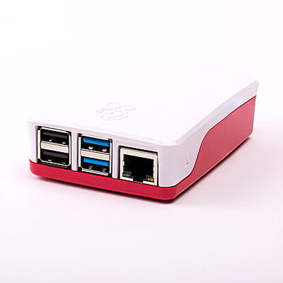 Raspberry Pi 4 Case (Red/White) Raspberry Pi 4 Case (Red/White)