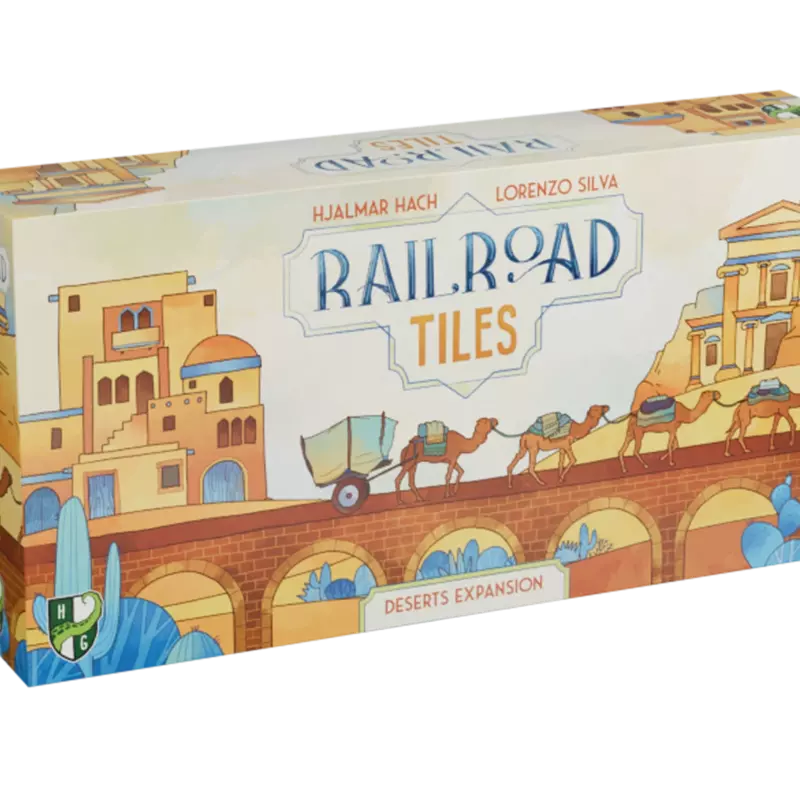 Railroad Tiles: Desert Erweiterung Boxencover Railroad Tiles: Desert Erweiterung Boxencover