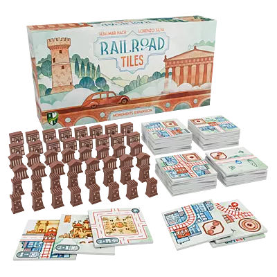 Railroad Tiles: Monuments Erweiterung Spielinhalt