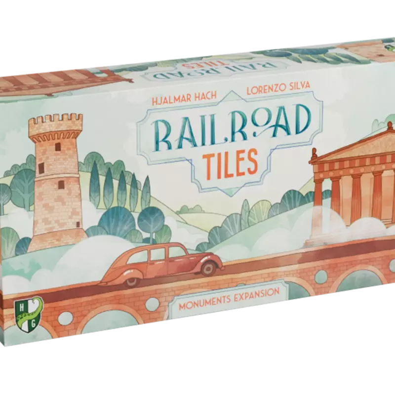 Railroad Tiles: Monuments Expansion Boxencover