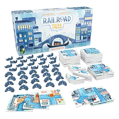 Railroad Tiles: Canals Erweiterung Spielinhalt Railroad Tiles: Canals Erweiterung Spielinhalt