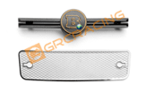 A-style Radiator Grille W/ Golden Brabus Logo For TRX4/6 Benz A-style Radiator Grille W/ Golden Brabus Logo For TRX4/6 Benz