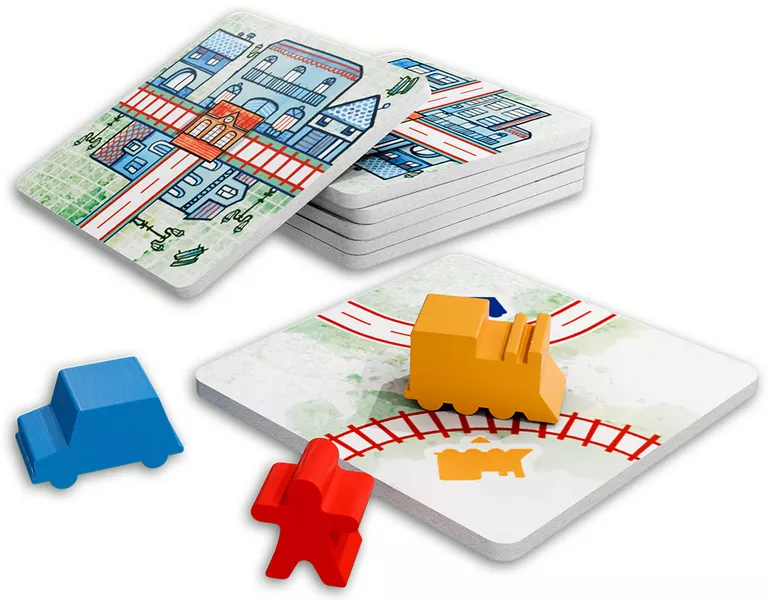 Railroad Tiles DEUTSCH Spielfiguren