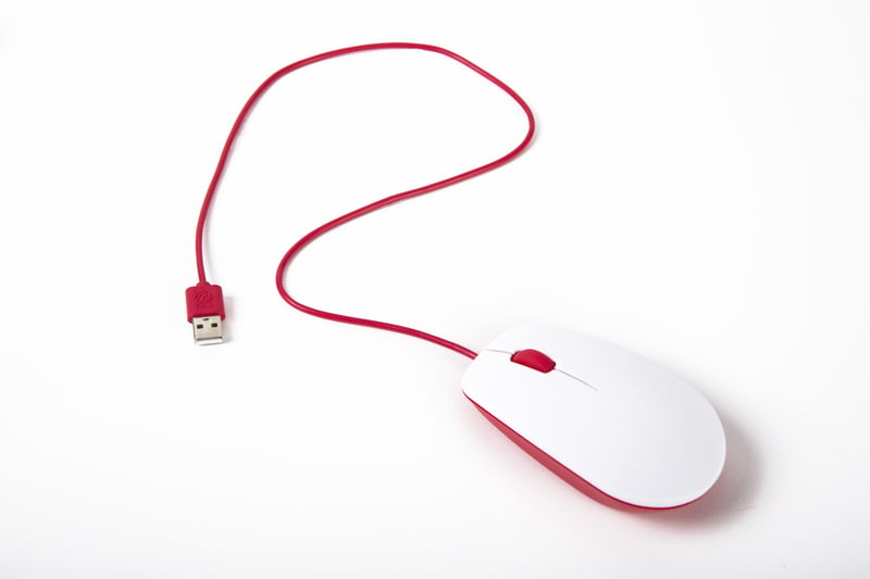 Raspberry Pi Mouse (Red/White) Raspberry Pi Mouse (Red/White)