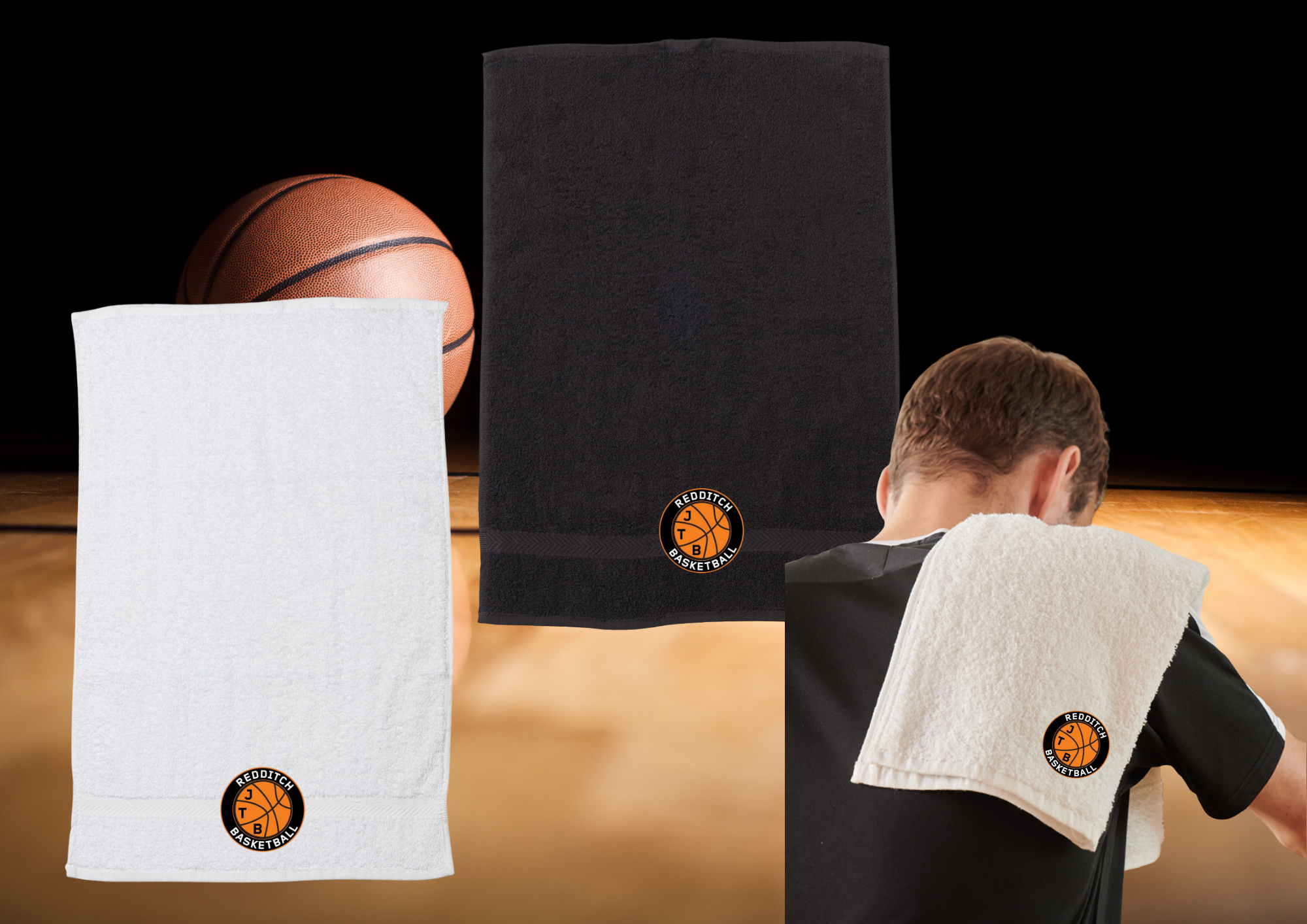 Embroidered Logo Sports Towel