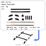 1:10 Roof Rack with Rail Bar
