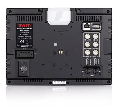 S-1093F | 9-inch On camera LCD monitor, no plate S-1093F | 9-inch On camera LCD monitor, no plate