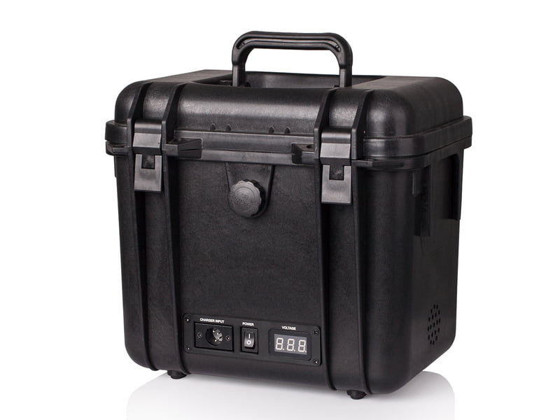S-4010 | 4-Battery power station box with 2x12V output S-4010 | 4-Battery power station box with 2x12V output