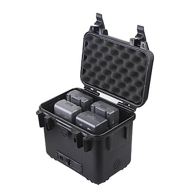 S-4030 | 4-Battery power station box with 2x24V output S-4030 | 4-Battery power station box with 2x24V output