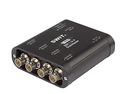 S-4604 | Heavy Duty 3G-SDI 1 to 4 Distributor and Amplifer S-4604 | Heavy Duty 3G-SDI 1 to 4 Distributor and Amplifer