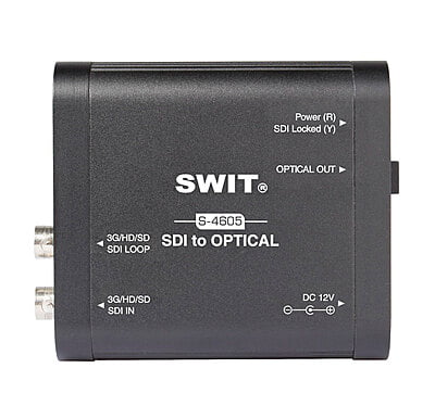 S-4605 | Heavy Duty 3G-SDI to Optical fiber converter S-4605 | Heavy Duty 3G-SDI to Optical fiber converter