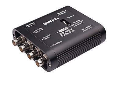 S-4610 | SDI Audio Embedder S-4610 | SDI Audio Embedder