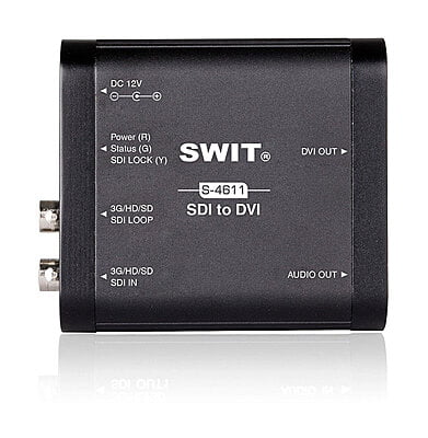 S-4611 | Heavy Duty SDI to DVI converter S-4611 | Heavy Duty SDI to DVI converter