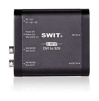 S-4612 | Heavy Duty DVI to SDI converter S-4612 | Heavy Duty DVI to SDI converter