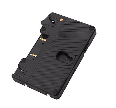 S-7006A | Gold mount plate, screws-mount and 2-pin DC plug connect, also for S-1073F/1073H/CM-S73H