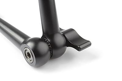 S-7380 | Articulating Arm trestle with 1/4“ screw bolts on both sides. S-7380 | Articulating Arm trestle with 1/4“ screw bolts on both sides.