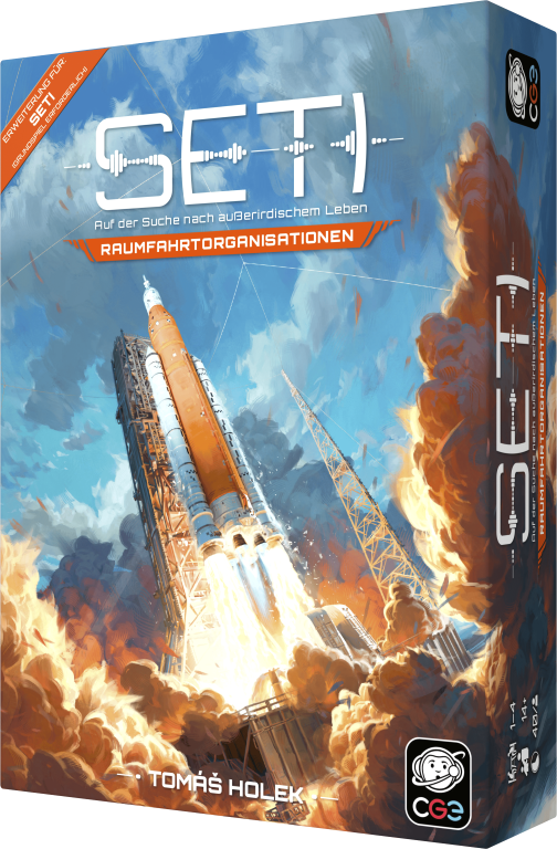 SETI: Raumfahrtorganisationen Erweiterung Boxencover links SETI: Raumfahrtorganisationen Erweiterung Boxencover links