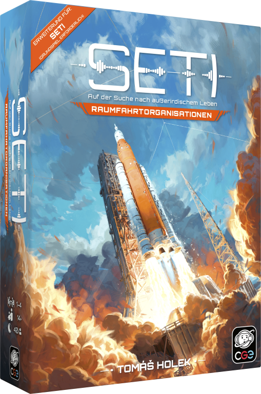 SETI: Raumfahrtorganisationen Erweiterung Boxencover SETI: Raumfahrtorganisationen Erweiterung Boxencover