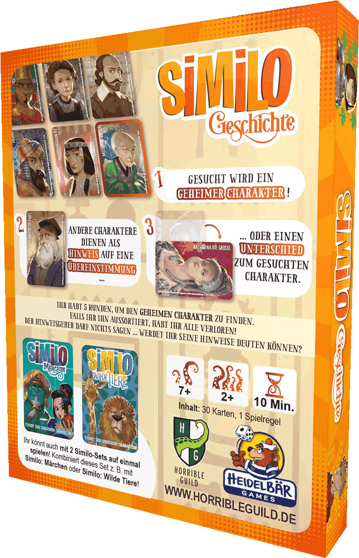 Similo: Geschichte DEUTSCH Boxenrückseite Similo: Geschichte DEUTSCH Boxenrückseite
