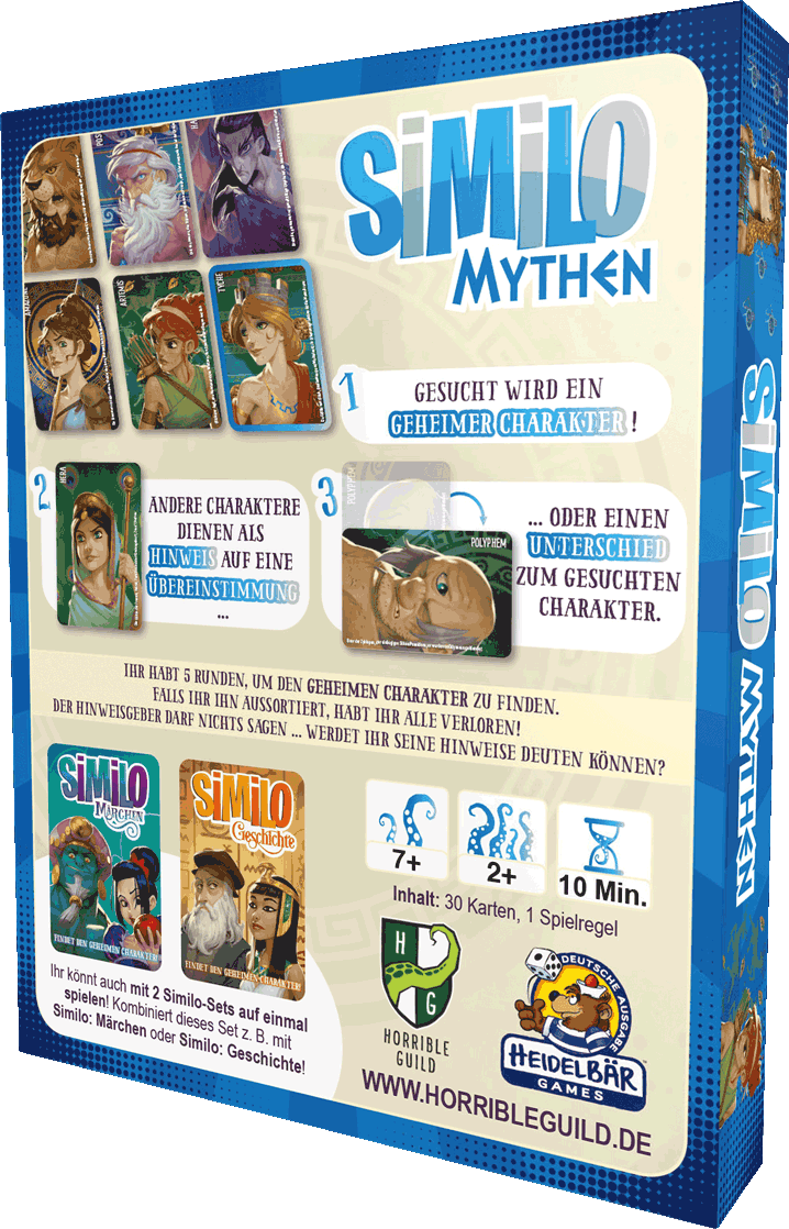 Similo: Mythen DEUTSCH Boxenrückseite Similo: Mythen DEUTSCH Boxenrückseite