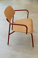 Studie Oak Lounge Armchair