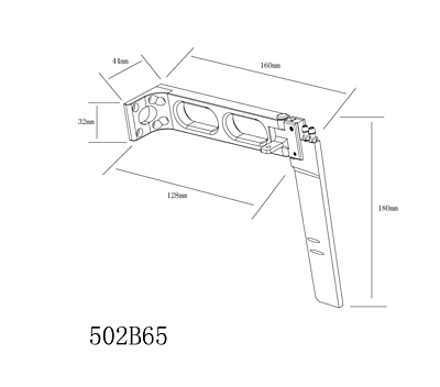 L=160 H=180 Large
Rudder with Dual Water Inlet L=160 H=180 Large
Rudder with Dual Water Inlet