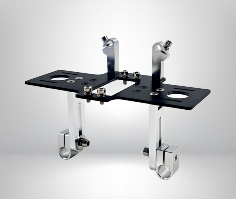 Servo and shaft twin support(82mm Hole pitch)