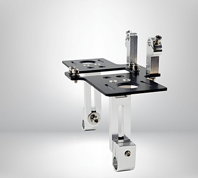 Servo and shaft twin support(82mm Hole pitch)