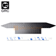 Stainless Steel Decorative Sheet Black For SCX6 Front Bumper Stainless Steel Decorative Sheet Black For SCX6 Front Bumper