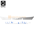 Stainless Steel Decorative Sheets Silver For SCX6 Real Bumper