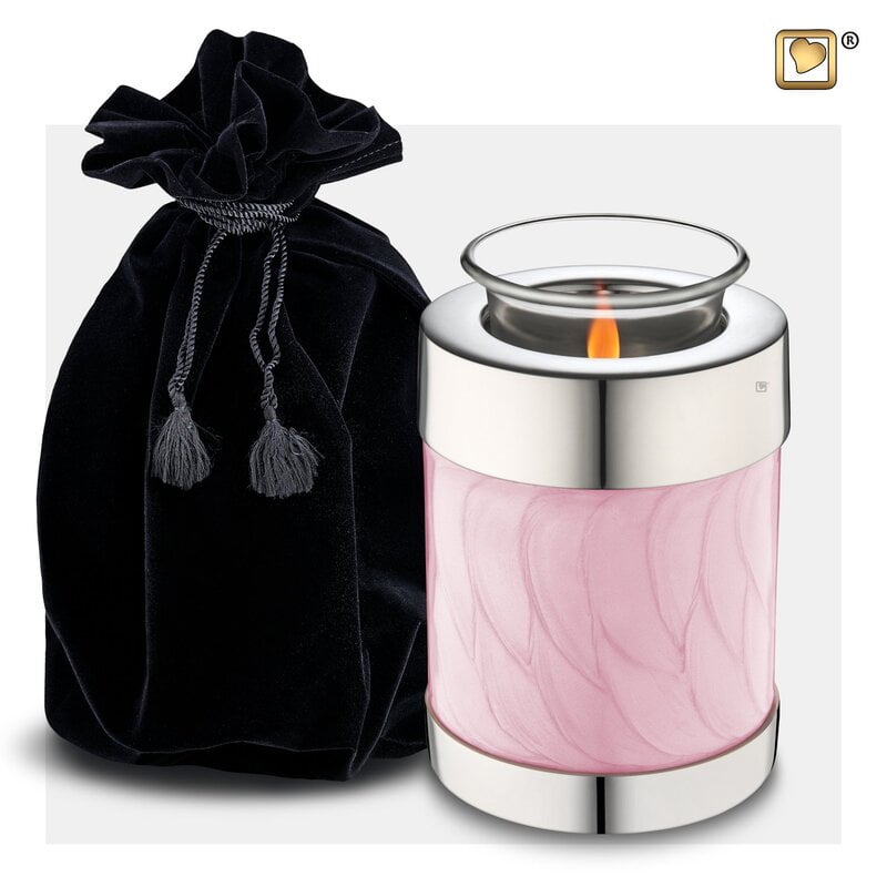 Mini Messing Urn met waxinelichtje T667 Mini Messing Urn met waxinelichtje T667