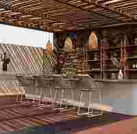Esta Bar Stool Linen
