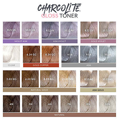 8.12 AV - Gloss Toners  Ash Violet - 90ml