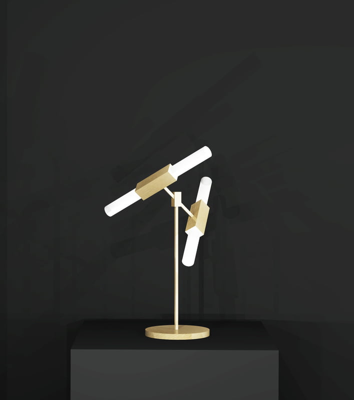 Tubular Table Lamp