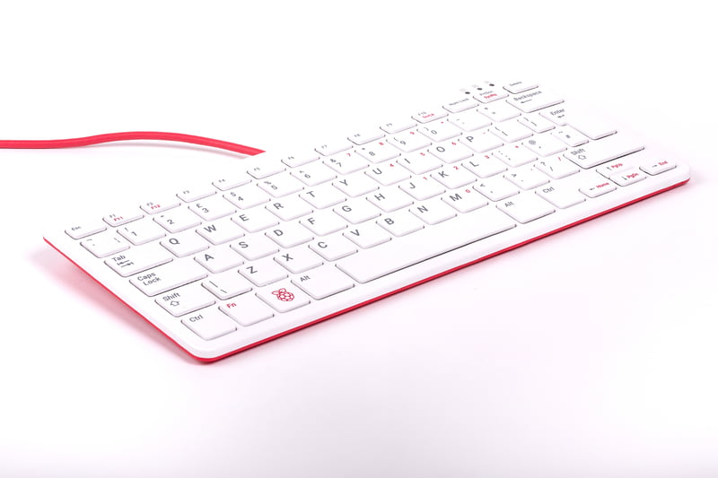 Raspberry Pi Keyboard & Hub - UK version (Red/White) Raspberry Pi Keyboard & Hub - UK version (Red/White)