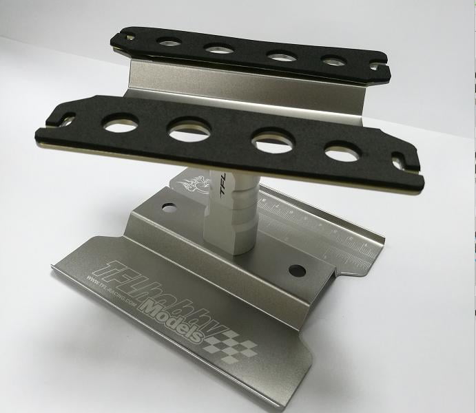 TFL Upgrade RC Car Stand Length:140mm Width:134mm Height:64~119mm