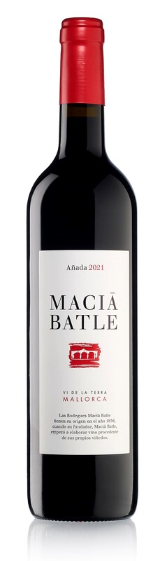 Caja 6 botellas 75 cl. TINTO 2024 Bodega Macià Batle Caja 6 botellas 75 cl. TINTO 2024 Bodega Macià Batle