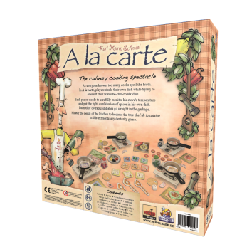 Boxenrückseite A la carte ENGLISH